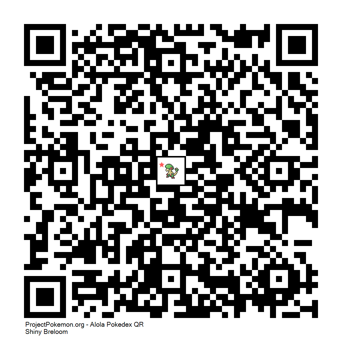 Cdigo QR de Breloom variocolor